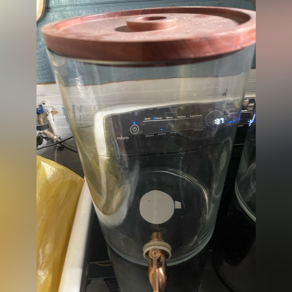 Two Glass dispensers